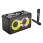 Портативна Bluetooth колонка HOCO HA8 Ave wireless dual-mic outdoor BT speaker, Black