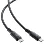 Data - Кабель ACEFAST C17-03 Type-C to Type-C 3A 1.2 м, Black