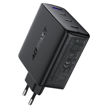 Мережевий зарядний пристрій ACEFAST A94 PD100W / QC3.0 5A, Black