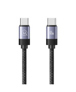 Data - Кабель Usams US-SJ704 Magnetic Type-C To Type-C 60W 1m, Black