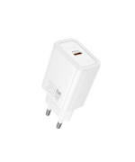Сетевое зарядное устройство HOCO N60 PD20W / QC3.0, White