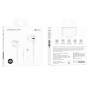 Проводные наушники BOROFONE M80 Type-C, White