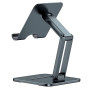 Настільна підставка утримувач Baseus Desktop Biaxial Foldable Metal Stand (for Tablets), Grey