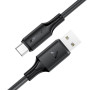 Data - Кабель ACEFAST C17-04 silicone charging USB-Type-C 1,2m, Black
