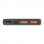 Внешний аккумулятор Power Bank Baseus Adaman Metal Digital Display QC3.0 22.5W 10000mAh, Black