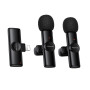 Беспроводная микрофонная система BOROFONE BFK16A Lightning, Black