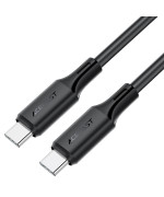 Data - Кабель ACEFAST C17-03 Type-C to Type-C 3A 1.2 м, Black