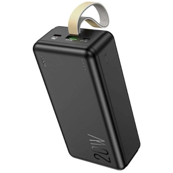 Зовнішній акумулятор Power Bank HOCO J87B Tacker Type-C PD20W+QC3.0 30000mAh, Black