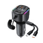 FM-трансмітер модулятор WUW-C220 25W, Black