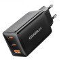 Сетевое зарядное устройство ESSAGER ECTAC-DYB01-Z PD67W / QC3.0 GaN, Black