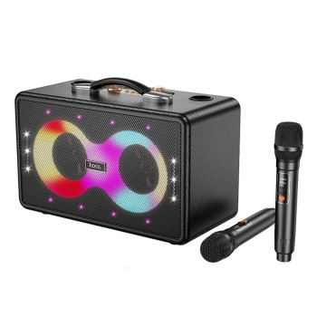 Портативная Bluetooth колонка HOCO HA8 Ave wireless dual-mic outdoor BT speaker, Black