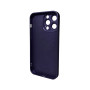 Чехол AG Glass Matt Frame Color для iPhone 15 Pro Max, Deep Purple