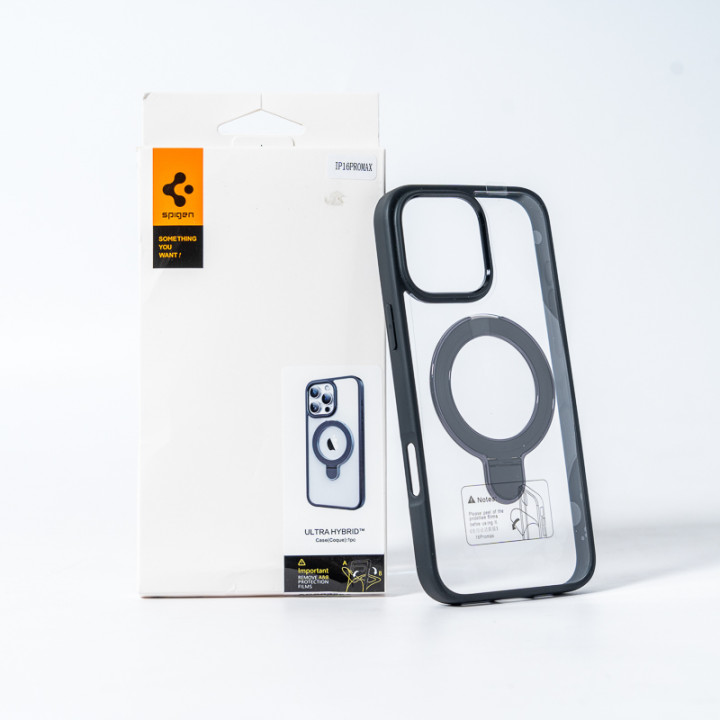 Чехол Spigen Magnetic Color для iPhone 15 Pro, Black