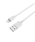 Data - Кабель BOROFONE BX14 USB to Lightning 2.4A, 1m, White