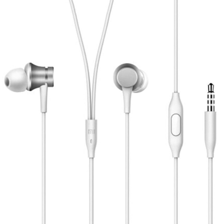 Вакуумні навушники з мікрофоном Xiaomi Piston Fresh Bloom Matte, Silver