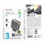 Мережевий зарядний пристрій BOROFONE BN22 Lena PD65W / QC4.0 Cable Type-C to Type-C. Metal Gray