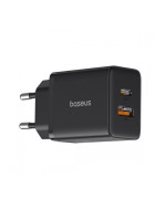 Мережевий зарядний пристрій Baseus P10111404113-00 PD30W/QC3.0, Cluster Black