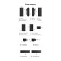 Бездротовий мікрофон-петличка Ulanzi Vijim A100 Type C 800mAh, Black