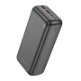 Внешний аккумулятор BOROFONE BJ38B Power PD20W fully compatible power bank 30000mAh, Black