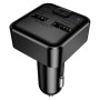 Автомобильное зарядное устройство с FM-модулятором BOROFONE BC63 15W, Black