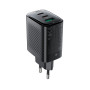 Мережевий зарядний пристрій ACEFAST A108 PD67W, Black