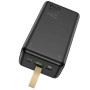 Внешний аккумулятор Power Bank HOCO J87B Tacker Type-C PD20W+QC3.0 30000mAh, Black