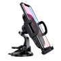 Автомобильный держатель BOROFONE BH37 Route push type suction cup car holder, Black