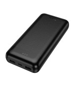Зовнішній акумулятор Power Bank HOCO J153A Stability USB / Type-C / microUSB 20000mAh, Black