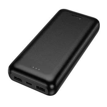 Внешний аккумулятор Power Bank HOCO J153A Stability USB / Type-C / microUSB 20000mAh, Black