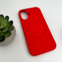 Чехол Cosmic Silicone Case Magnetic для iPhone 17, Red