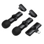 Беспроводная микрофонная система BOROFONE BFK16A Lightning, Black