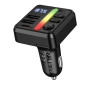 Автомобильное зарядное устройство с FM-модулятором HOCO E89 Libre 45W, Black