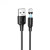 Data Кабель BOROFONE BX41 USB to Type-C 2.4A connectors magnetic 1m, Black