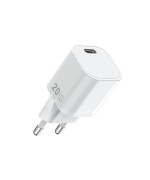 Сетевое зарядное устройство WIWU Cube GaN Wi-G014 Type-C PD20W, White