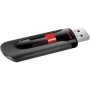 Флешка Flash SanDisk USB 2.0 Cruzer Glide 256Gb, Black / Red