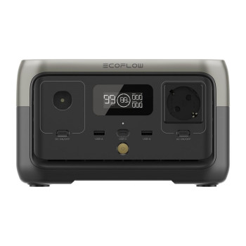 Зарядная станция EcoFlow RIVER 2 51200 mAh 300 W, Black