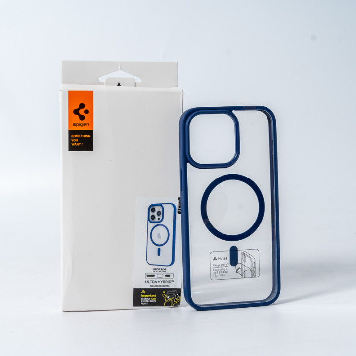 Чехол Spigen Magnetic Color для iPhone 15 Pro Max, Blue