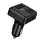 Автомобильное зарядное устройство с FM-модулятором HOCO E89 Libre 45W, Black