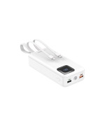 Внешний аккумулятор Power Bank REMAX RPP-550 PD 20W / QC Fast Charging 30000mAh, White