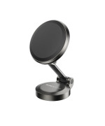 Автомобільний магнітний тримач BOROFONE BH126, Metal Grey