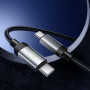 Data - кабель HOCO X117 60W Type- C to Type-C, Black