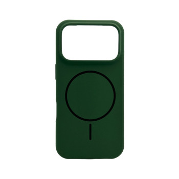 Чехол Cosmic Silicone Case Magnetic для iPhone 17 Pro Max, Atrovirens