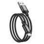 USB Data-Кабель HOCO X89 Wind charging data cable 2.4A 1m, Black