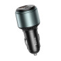 Автомобільний зарядний пристрій HOCO NZ9 Galloper PD95W / QC3.0, Black