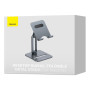 Настільна підставка утримувач Baseus Desktop Biaxial Foldable Metal Stand (for Tablets), Grey