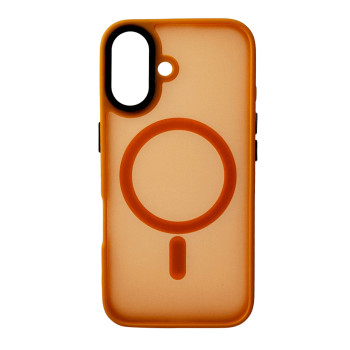 Чохол Cosmic Magnetic Color HQ для iPhone 16, Orange