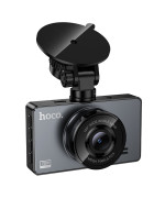 Автомобильный видеорегистратор HOCO DV14 3-inch screen display driving recorder (720P), Black