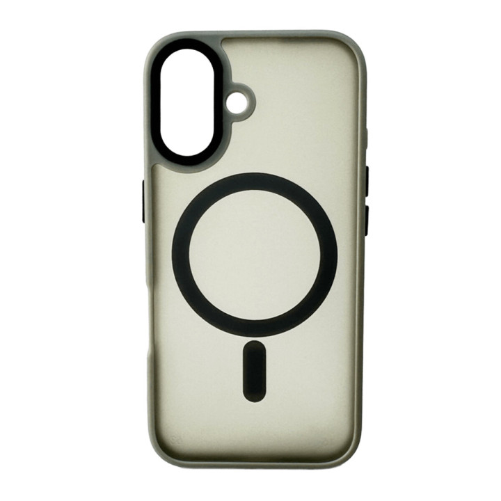 Чехол - накладка Cosmic Magnetic Color HQ для iPhone 16, Black