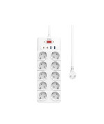 Сетевой удлинитель WIWU Wi-S008 PD20W Type-C / USB / AC, White