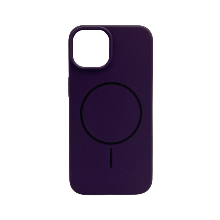 Чохол Cosmic Silicone Case Magneticдля iPhone 15, Dark Purple
